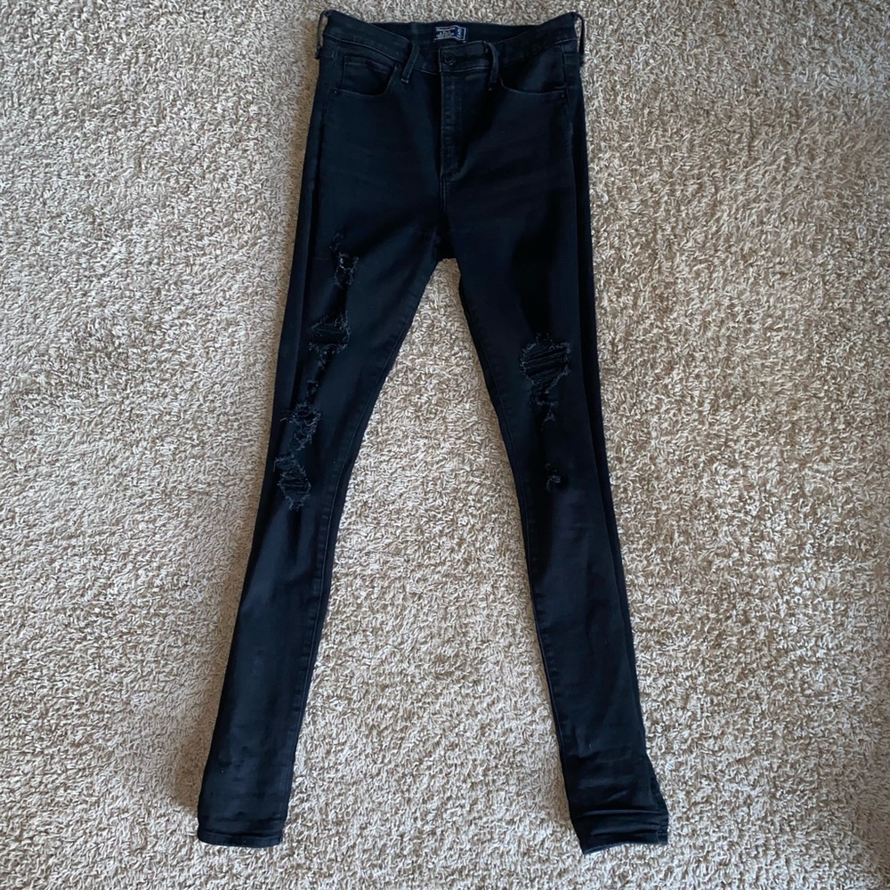 Abercrombie & Fitch Simone High Rise Super Skinny Jeans